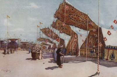La fiera, Moolid El Ahmadee, Il Cairo da Walter Spencer Stanhope Tyrwhitt