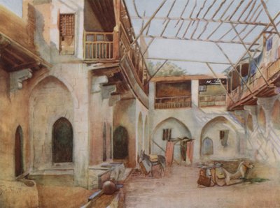 Il Khan El Dobabiyeh, Il Cairo da Walter Spencer Stanhope Tyrwhitt