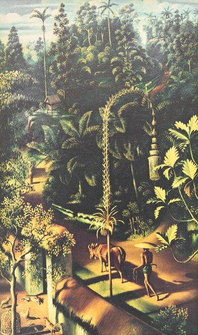Strada del villaggio da Walter Spies