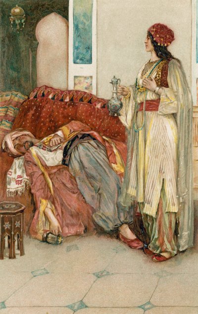 Le Mille e una Notte: La Storia di Aladino da Walter Stanley Paget