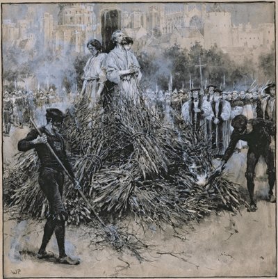 Il martirio di Robert Testwood da Walter Stanley Paget