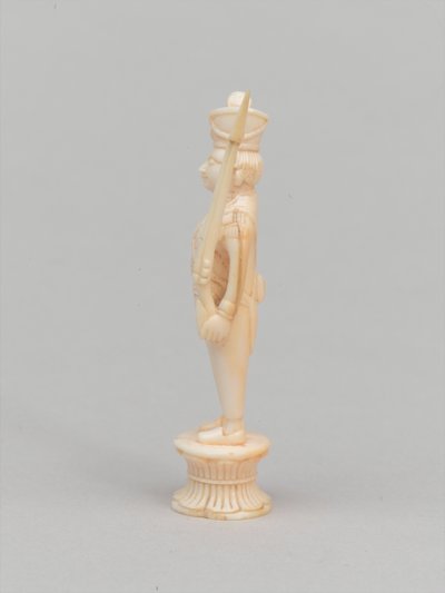 Pedone bianco, pezzo degli scacchi, India da Walter Stanley Paget
