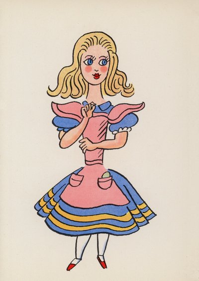 Figure dai libri per bambini: Alice nel Paese delle Meraviglie da Walter Trier