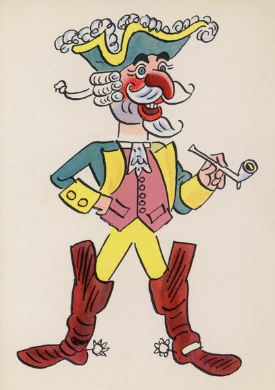 Figure dai libri per bambini: Barone di Münchhausen da Walter Trier