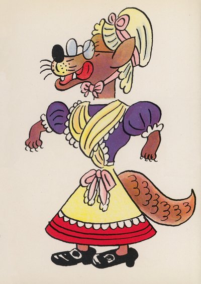 Figure dai libri per bambini: Il lupo cattivo da Walter Trier