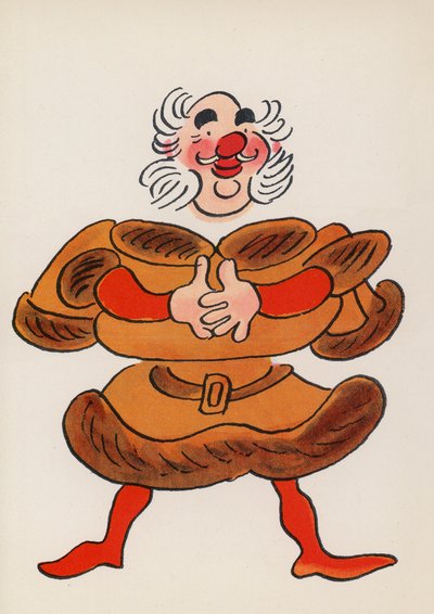 Figure dai libri per bambini: Falstaff da Walter Trier