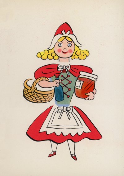 Figure dai Libri per Bambini: Cappuccetto Rosso da Walter Trier
