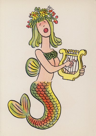 Figure dai Libri per Bambini: Sirena da Walter Trier