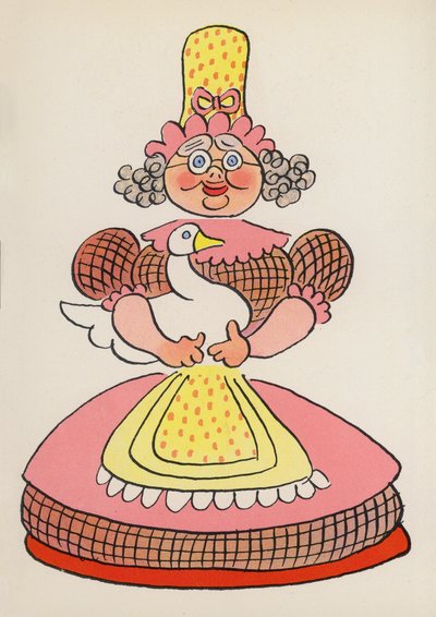 Figure dai libri per bambini: Mamma Oca da Walter Trier