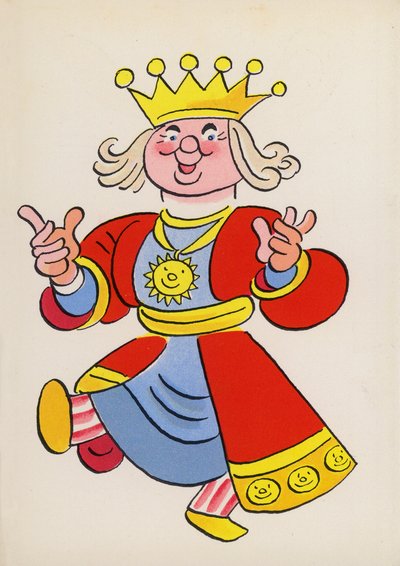Figure dai Libri per Bambini: Vecchio Re Cole da Walter Trier
