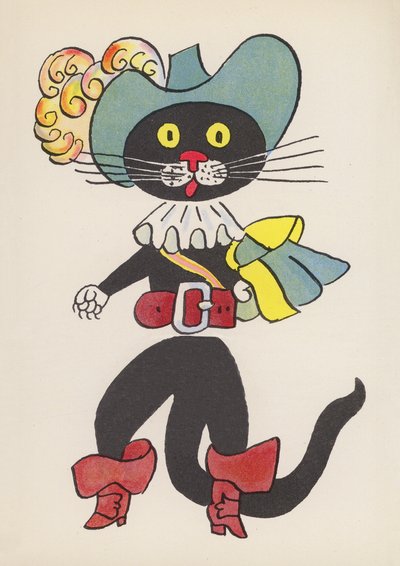 Figure dai Libri per Bambini: Il Gatto con gli Stivali da Walter Trier