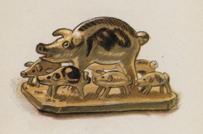 Vecchio giocattolo da Walter Trier