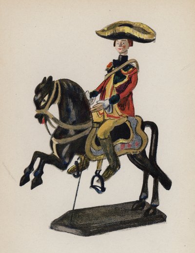 Vecchio giocattolo dipinto da Walter Trier da Walter Trier