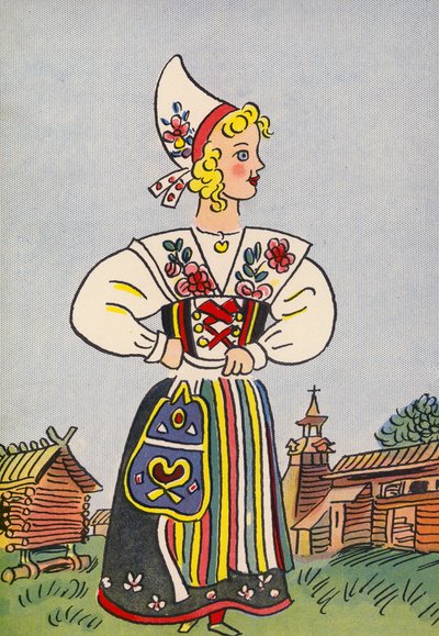 I costumi pazzi di Walter Trier: Svezia da Walter Trier