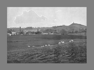 Glastonbury e il Tor, c1900 da Walter Tully