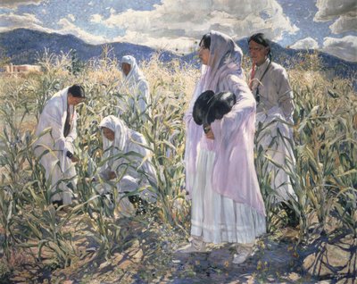 Mais indiano, Taos da Walter Ufer
