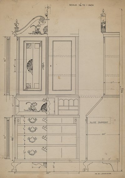 Cassapanca da Walter W. Jennings