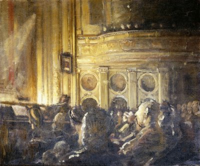 Un pubblico da Walter Westley Russell