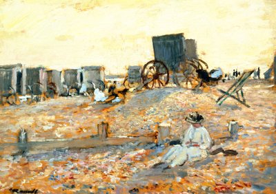 Scena di spiaggia da Walter Westley Russell