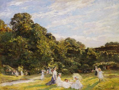 Picnic su Hampstead Heath da Walter Westley Russell
