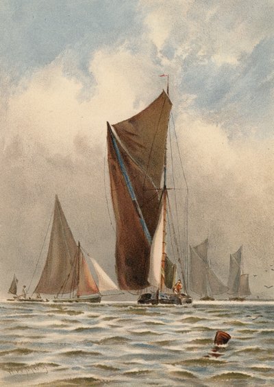 Chiattone sul Tamigi da Walter William May