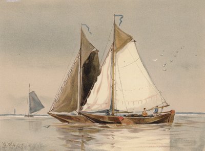 Imbottigliatori olandesi sullo Schelda da Walter William May