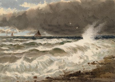 Studio del mare sulla costa francese da Walter William May