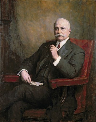 Ritratto di Sir Edward Hopkinson Holden (1848-1919) Primo Barone 1911 da Walter William Ouless