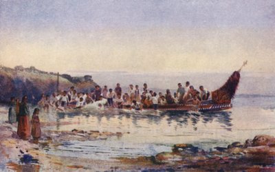 Nuova Zelanda: Il Ritorno della Canoa da Guerra da Walter Wright