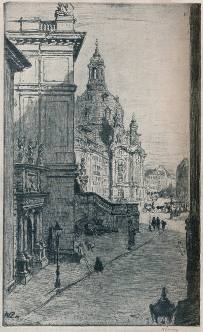 Judenhof, Dresda, c1913 da Walter Zeising