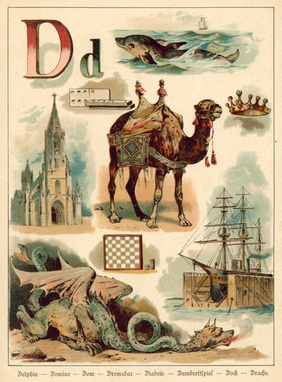 Lettera D da Walter Zweigle