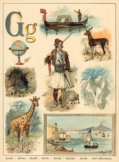 Lettera G da Walter Zweigle