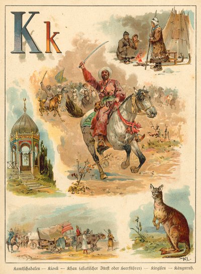Lettera K da Walter Zweigle