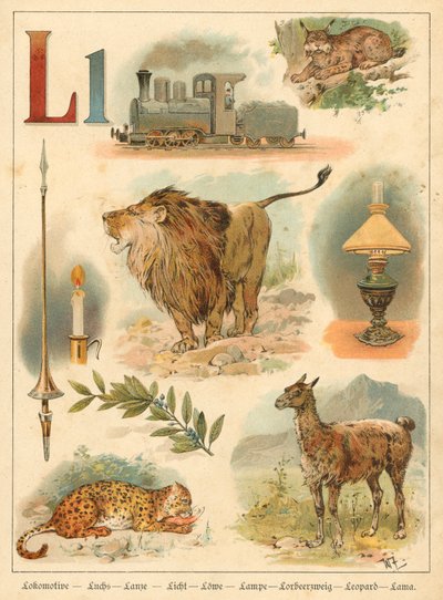 Lettera L da Walter Zweigle