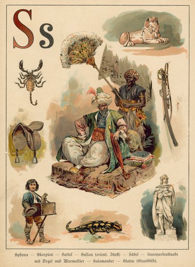 Lettera S da Walter Zweigle