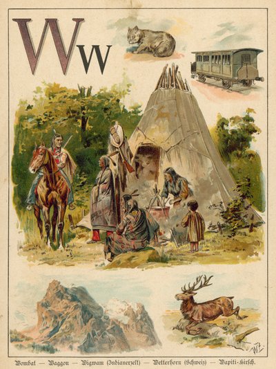 Lettera W da Walter Zweigle