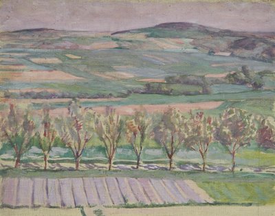 Paesaggio con alberi da Walther Gamerith