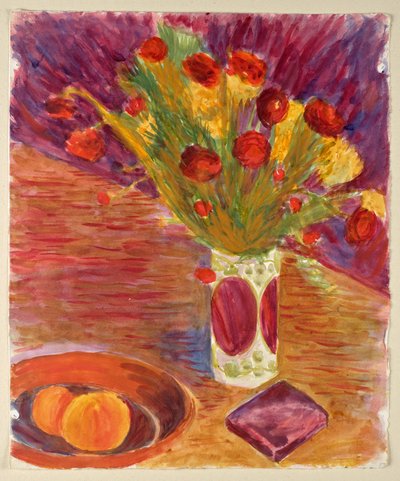 Vaso da fiori e fruttiera da Walther Gamerith