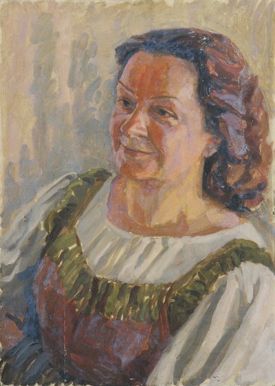 Dama in costume da Walther Gamerith