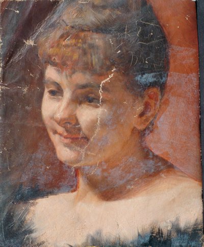 Studio di ritratto di una dama da Walther Gamerith