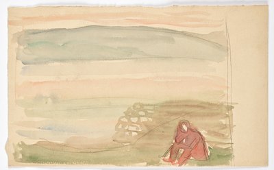 Sitter in paesaggio da Walther Gamerith