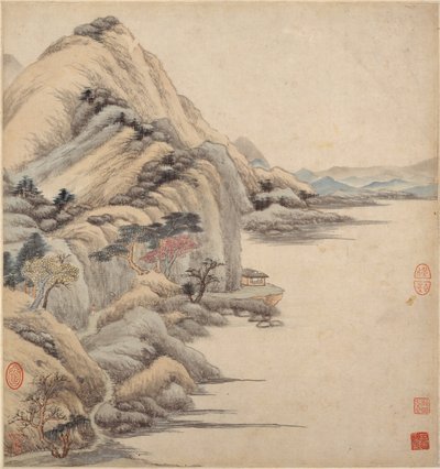 Paesaggi nello stile dei maestri antichi da Wang Jian