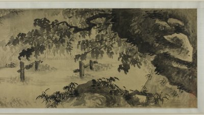 Canzone di un pescatore da Wang Wen