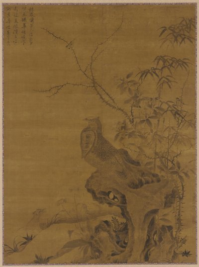 Fagiani, dinastia Yuan, XIV secolo da Wang Yuan