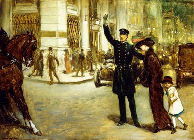 Attraversamento di New York da Warren B. Davis