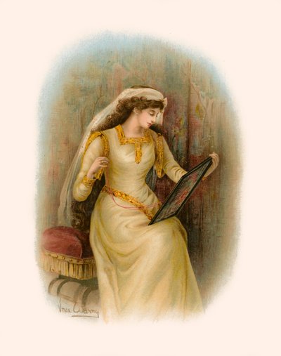 La dama di Shalott di Tennyson da Warry