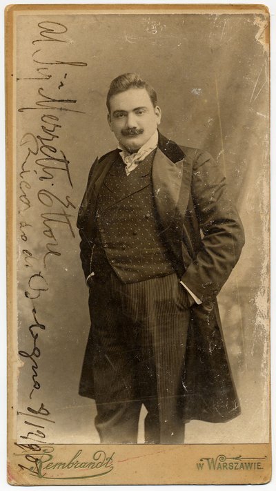 Ritratto del cantante d