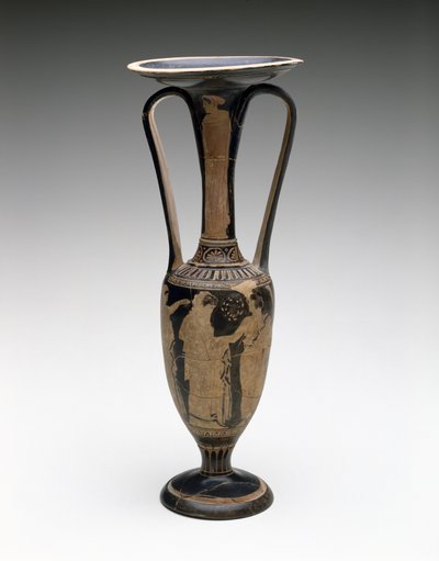 Loutrophoros con scena di matrimonio, 425-420 a.C. da Washing Painter (attr. to)