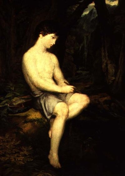 Ragazzo pastore italiano, c.1821-23 da Washington Allston