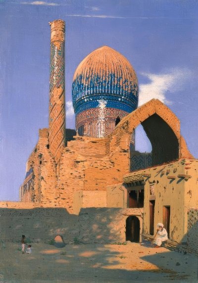Mausoleo di Gur-Emir a Samarcanda da Wassili W. Werestschagin